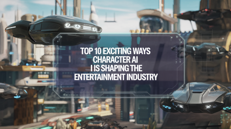 Top 10 Exciting Ways Character AI​ is Shaping the Entertainment Industry