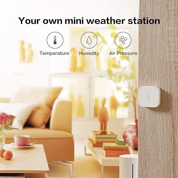 smart home temperature sensor plug: Aqara Temperature and Humidity Sensor